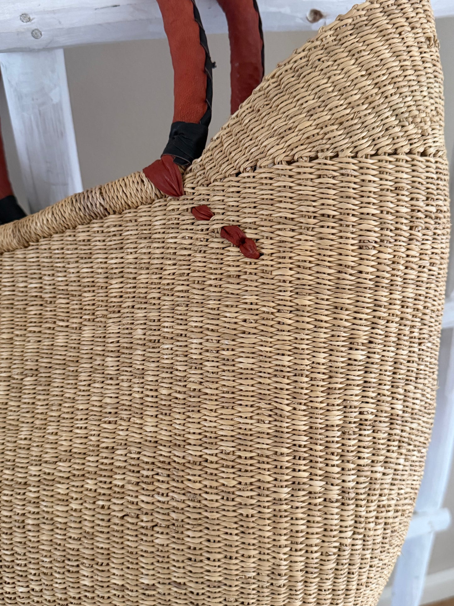 Bolga rieten mand naturel