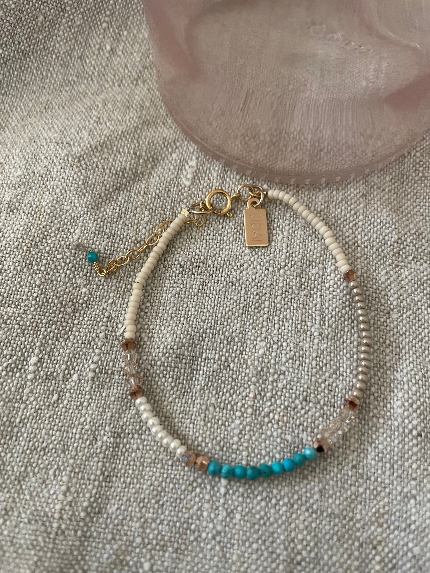 Utulivu armband turquoise