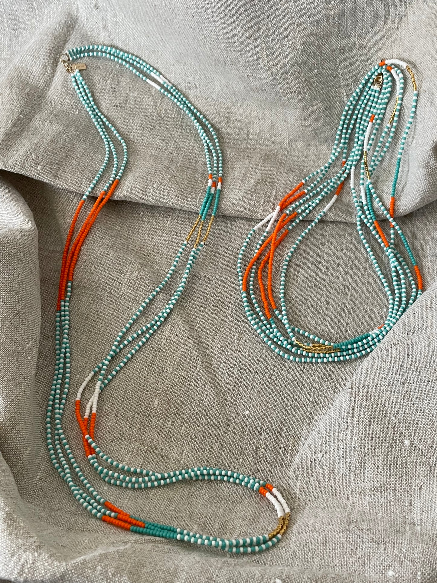 Triple Endito collier turquoise